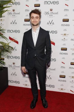 Daniel Radcliffe Moves Magazine için gelenler 2014 Yaz Sayı Partisi, Ava Lounge, New York, Ny Ağustos 5, 2014. Fotoğraf: Jason Smith / Everett Koleksiyonu