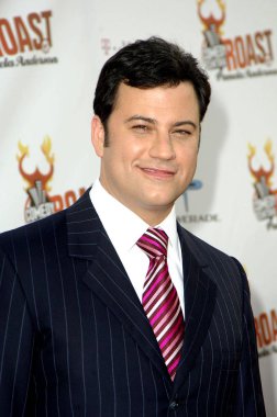 Jimmy Kimmel, Pamela Anderson Comedy Central ünlü Roast için gelenler, Sony Studios, Los Angeles, CA, Ağustos 07, 2005. Fotoğraf: Michael Germana/Everett Collection