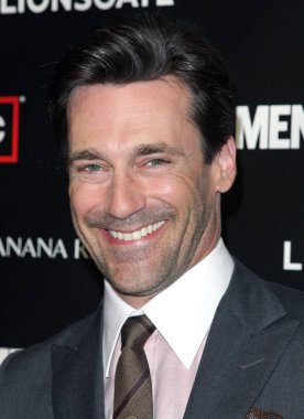 Jon Hamm, ' 's Mad Men Sezon dört Premiere Gösterim, Mann 6 Theater Hollywood, Los Angeles, CA 20 Temmuz 2010 için gelenler. Fotoğraf: adam Orchon/Everett Collection