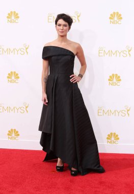 Lena Headey (Rubin Singer gece elbisesi giyiyor) 66. Fotoğraf: James Atoa / Everett Koleksiyonu
