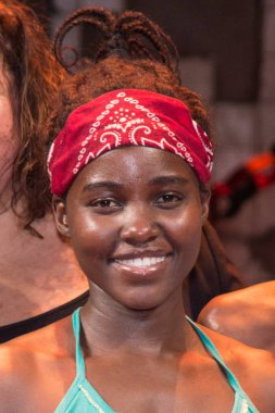 Lupita Nyong'o Broadway'de Eclipsed Önizleme Performansı için katılım, John Golden Theatre, New York, Ny Şubat 23, 2016. Fotoğraf: Steven Ferdman / Everett Koleksiyonu