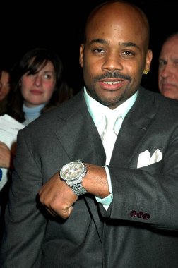 Damon Dash Jennifer Lopez sweetface Sonbahar 2005 koleksiyonu için moda gösterisi, Bryant Park, New York, NY, Şubat 11, 2005. Fotoğraf: Rob Rich/Everett Collection