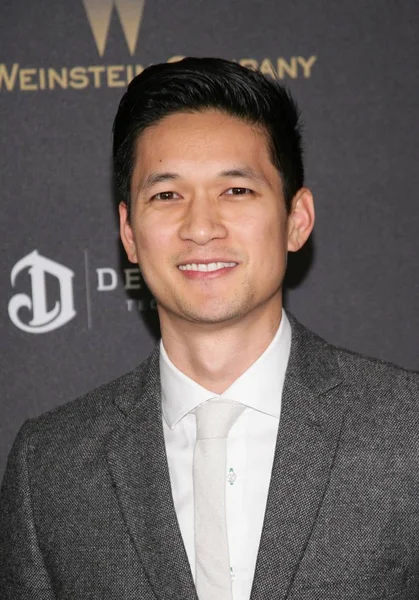 Harry Shum Party Dla Weinstein Company Netflix 2016 Złoty Glob — Zdjęcie stockowe