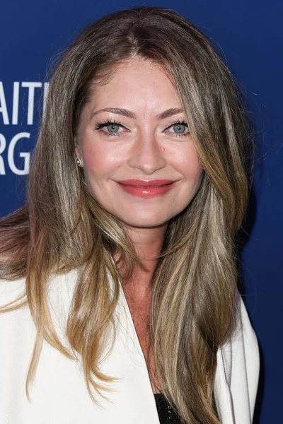 Rebecca Gayheart Saat Kedatangan Help Haiti Home Gala Benefit Haitian — Stok Foto