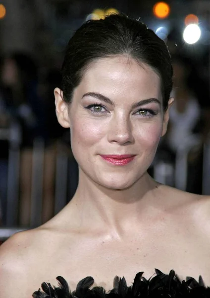 Michelle Monaghan Agli Arrivi Heartbreak Kid Premiere Mann Village Theatre — Foto Stock