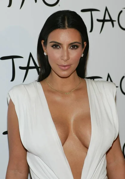 Kim Kardashian Chegadas Para Kim Kardashian 34Th Birthday Party Tao — Fotografia de Stock