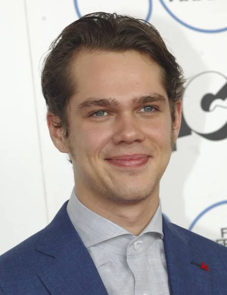 Společnost Ellar Coltrane Příjezdy 2015 Příjezdy Santa Monica Beach Santa — Stock fotografie