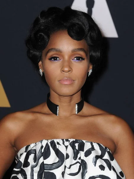 Janelle Monae Arrivals Academys 8Th Annual Governors Awards 2016 Part — Stock Photo, Image