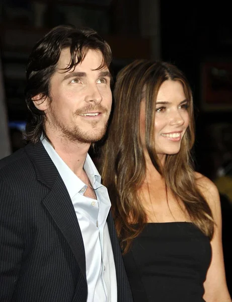 Christian Bale Sibi Blazic Chegadas Para Touchstone Pictures Premiere Prestige — Fotografia de Stock