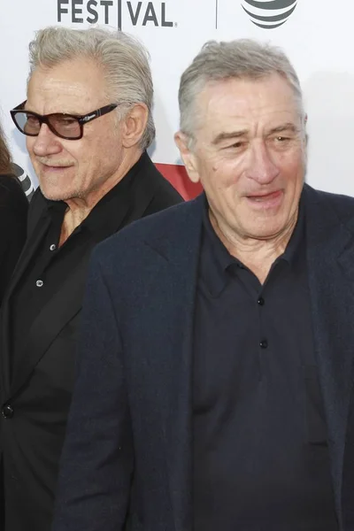 Harvey Keitel Robert Niro Arrivals Taxi Driver Special Screening 2016 — Stock Photo, Image