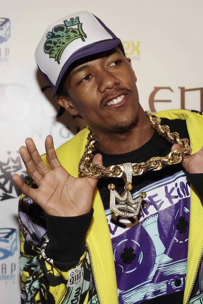 Nick Cannon Arrivals Nick Cannon Complex Magazine Host Nba All — Foto de Stock