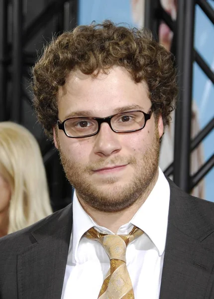 Seth Rogen Chegadas Para Premiere Superbad Grauman Chinese Theatre Los — Fotografia de Stock