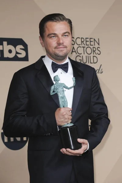 Leonardo Dicaprio Outstanding Performance Male Actor Leading Role Motion Picture — Stok Foto