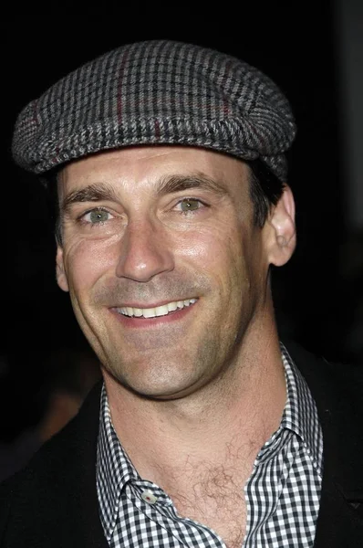 Jon Hamm Chegadas Para Levá Para Grande Estreia Greek Theatre — Fotografia de Stock