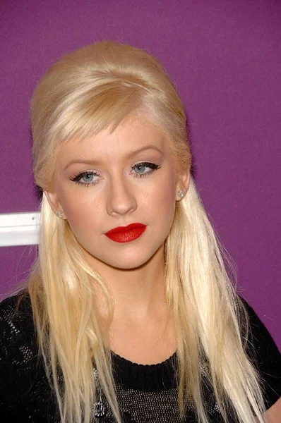 Christina Aguilera Atendimento Para Variety 1St Annual Power Women Luncheon — Fotografia de Stock