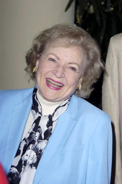 Betty White Chegadas Para Atores Para Animais Celebrity Roast Betty — Fotografia de Stock