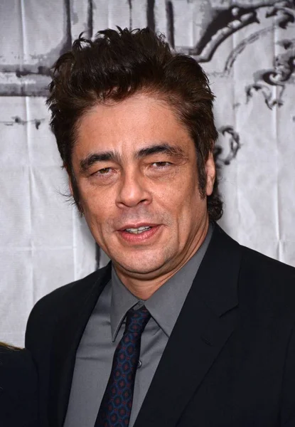 Benicio Del Toro Prezența Aol Build Speaker Series Sicario Aol — Fotografie, imagine de stoc