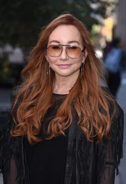 Tori Amos Vista Aol Build Para Promocionar Nuevo Álbum Native — Foto de Stock