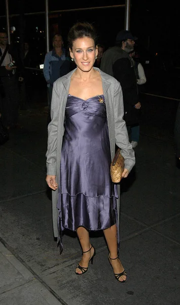 Sarah Jessica Parker Broadway Opening Night Larry Shue Foreigner Laura — Stock Photo, Image