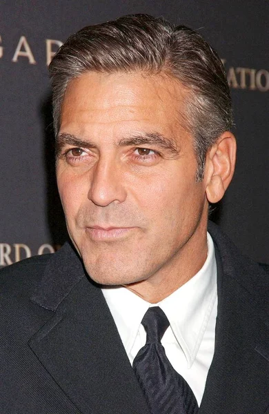 George Clooney Sosirile Pentru 2008 National Board Review Motion Picture — Fotografie, imagine de stoc