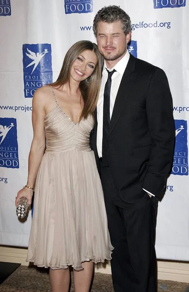 Rebecca Gayheart Dane Eric Dane Las Llegadas Divine Design Gala — Foto de Stock