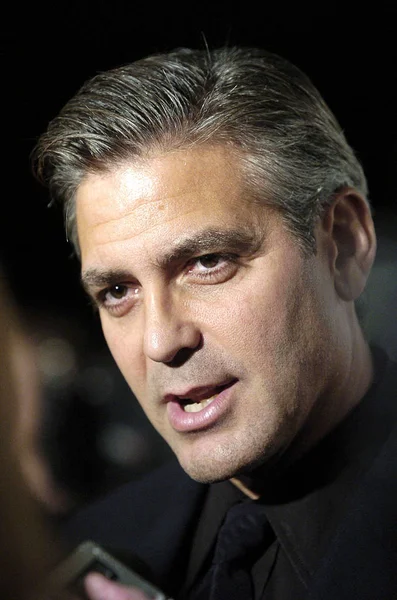 George Clooney Aux Arrivées Pour People American Way Spirit Liberty — Photo