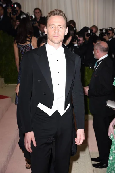 Tom Hiddleston Chegadas Para Manus Machina Fashion Age Technology Opening — Fotografia de Stock