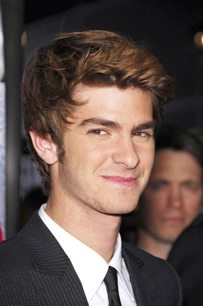 Andrew Garfield Bei Der Ankunft Der Löwen Für Lämmer Premiere — Stockfoto