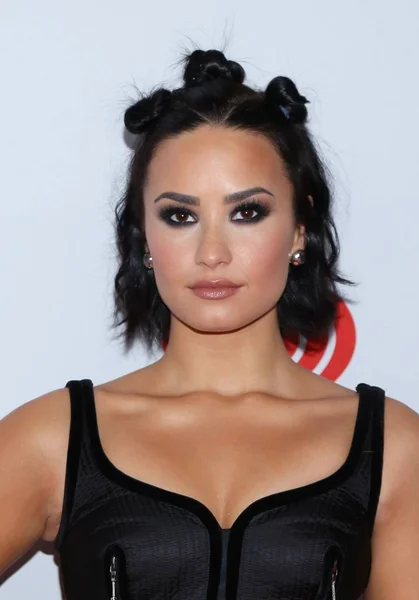 Demi Lovato Attendance Iheartradio Music Festival Village 2015 Fri Mgm — Stock Photo, Image