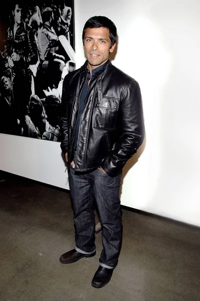 Mark Consuelos Für Russell Young Horsepower Solo Exhibition Opening Night — Stockfoto