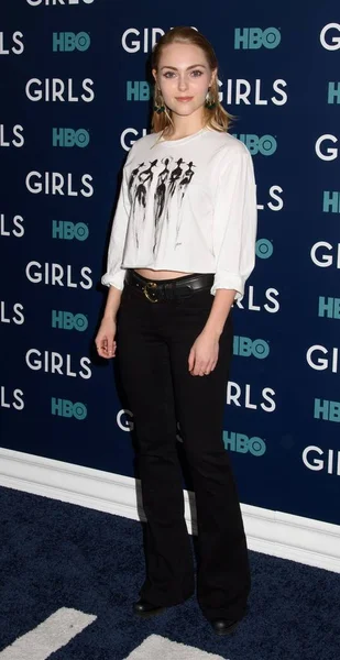 Anna Sophia Robb Arrivals Girls Season Six Premiere Alice Tully — Stock Photo, Image