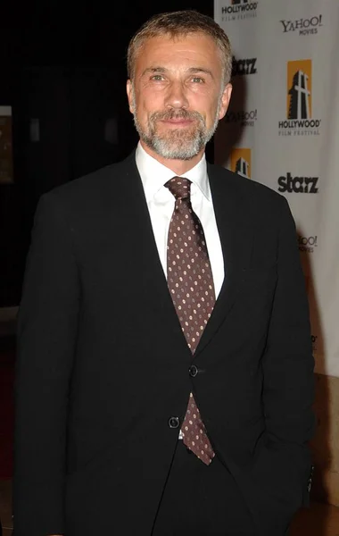 Christoph Waltz Arrivals Hollywood Film Awards Beverly Hilton Hotel Beverly — Stock Photo, Image