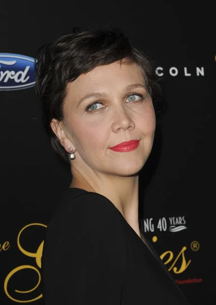 Maggie Gyllenhaal Las Llegadas Para Alliance Women Media Foundation Awmf — Foto de Stock