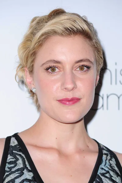 Greta Gerwig Przyjazdy Dla Pani America Premiere Landmark Sunshine Cinema — Zdjęcie stockowe