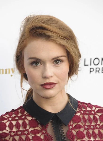 Holland Roden Las Llegadas Para Ella Funny Way Premiere Harmony — Foto de Stock