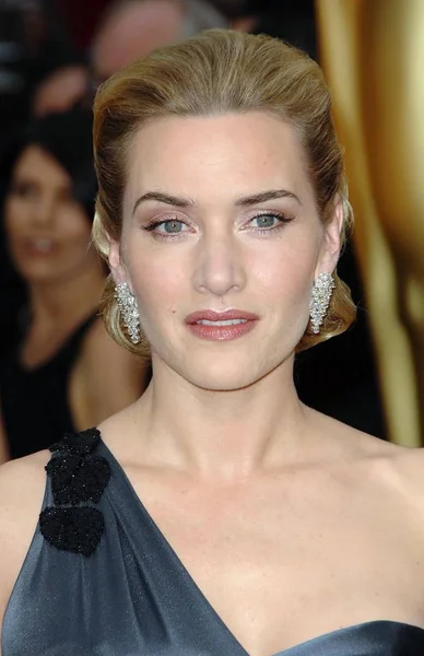 Kate Winslet Vid Ankomst Till Årliga Academy Awards Ankomster Kodak — Stockfoto