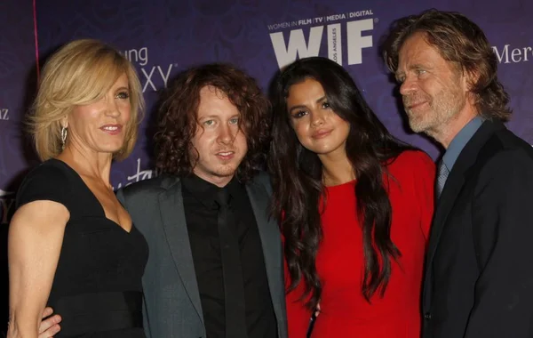 Felicity Huffman Ben Kweller Selena Gomez William Macy Arrivals Variety — Stock Photo, Image