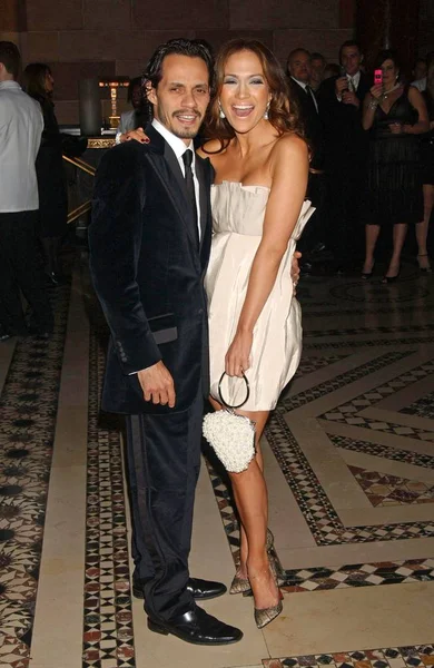 Marc Anthony Jennifer Lopez Attendance Ace Accessories Council Awards 11Th — стоковое фото