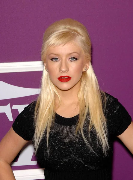 Christina Aguilera Attendance Variety 1St Annual Power Women Luncheon Beverly — стоковое фото