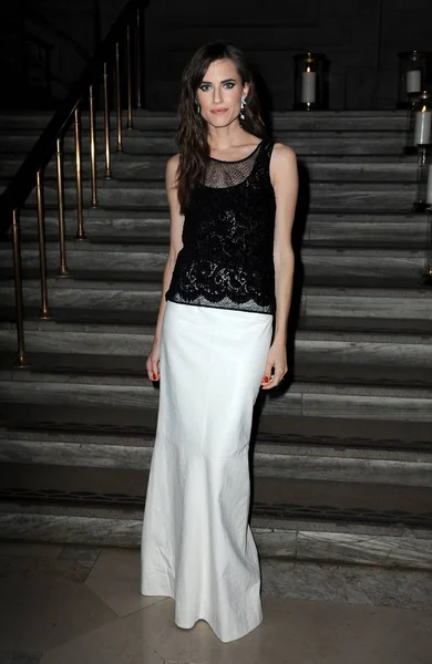 Allison Williams Arrivals Chanel Fine Jewelry Hosts New York Public — Stock Photo, Image