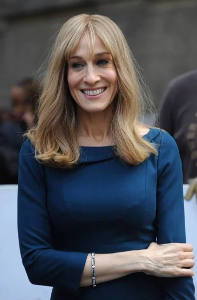 Sarah Jessica Parker Location Sarah Jessica Parker Set Did You Fotos De Bancos De Imagens