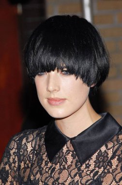 Alacakaranlık Saga Özel Gösterim için gelenler de Agyness Deyn: New Moon, Landmark Sunshine Cinema, New York, Ny Kasım 19, 2009. Fotoğraf: Desiree Navarro /Everett Collection