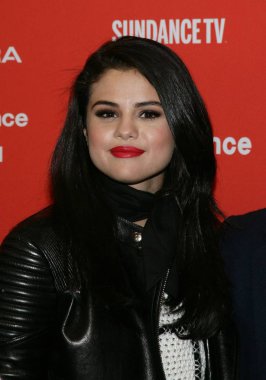Selena Gomez at arrivals for THE FUNDAMENTALS OF CARING Closing Night Gala Premiere at Sundance Film Festival 2016, The Eccles Center for the Performing Arts, Park City, UT January 29, 2016. Photo By: James Atoa/Everett Collection clipart