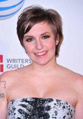 Lena Dunham 2013 yazarlar Guild Ödülleri New York, B.B. King Blues Club ve Grill, New York, NY Şubat 17, 2013 için gelenler. Fotoğraf: Gregorio T. Binuya/Everett Collection