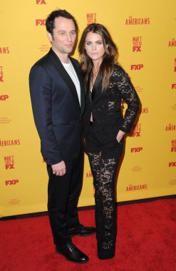 Matthew Rhys, The Americans Season Five Premiere için gelen Keri Russell, Directors Guild of America (Dga) Tiyatrosu, New York, NY Şubat 25, 2017. Fotoğraf: Kristin Callahan / Everett Koleksiyonu