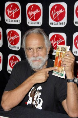 Tommy Chong at arrivals for In-Store Appearance by Tommy Chong, signing copies of THE I CHONG, Virgin Megastore, Hollywood Blvd, Hollywood, CA, August 08, 2006. Photo by: Michael Germana/Everett Collection clipart