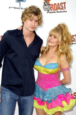 Shel Rasten, Charo at arrivals for Comedy Central Celebrity Roast of Pamela Anderson, Sony Studios, Los Angeles, CA, August 07, 2005. Photo by: Michael Germana/Everett Collection clipart