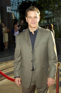 Matt Damon Brothers Grimm Premiere, Dga Directors Guild Theater, Los Angeles, Ca, Ağustos 08, 2005 için gelenler. Fotoğraf: Michael Germana / Everett Koleksiyonu 