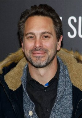 Thomas Sadoski Sundance Film Festivali 2017 Band Aid Premiere için gelenler, Eccles Tiyatrosu, Park City, Ut Ocak 24, 2017. Fotoğraf: James Atoa / Everett Koleksiyonu