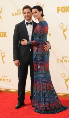 Peter Facinelli, Jaimie Alexander 67 primetime Emmy Ödülleri için gelenler 2015 - Gelenler 1, Microsoft Theater (eski Nokia Theatre L.A. Live), Los Angeles, Ca Eylül 20, 2015. Fotoğraf: Elizabeth Goodenough / Everett Koleksiyonu